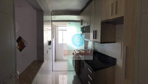 Imagem 1 de 30 de Apartamento Semi Mobiliado Com 3 Dormitórios À Venda, 57 M² Por R$ 225.000 - Jardim São Miguel - Ferraz De Vasconcelos/sp - Ap0231
