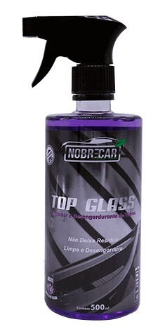 Top Glass Limpa E Desengordura Vidros 500ml Nobrecar