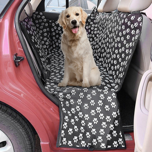 Funda Para Asiento De Coche De Perro Mascota Doble Tapete De