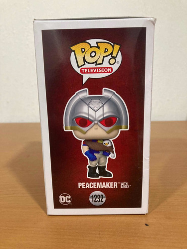 Peacemaker With Eagly 1232 Funko Pop! Tv Nuevo Original