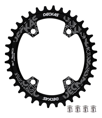 Djc - Plato De Bicicleta Asimétrico 96bcd De Dientes Anchos