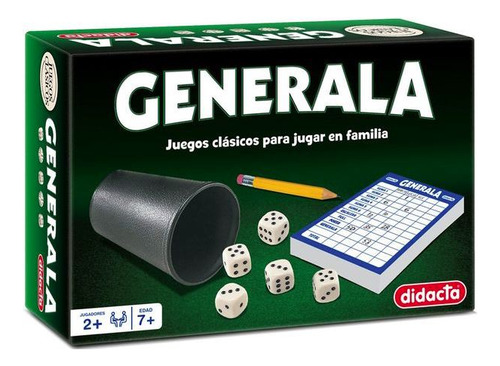 Juego De Mesa Generala Didacta Flaber