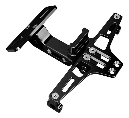 Soporte Universal Negro Para Matrículas Para Motocicletas