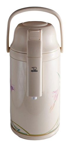 Garrafa Térmica Zojirushi Symphony Flower 3l Vrke-30n-fs Cor Bege