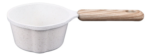 A Panela De Cozinha Branca Branca Evita O Aprofundamento Do