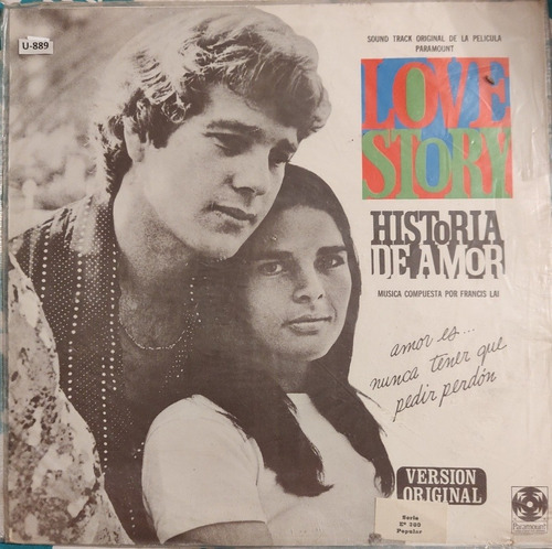 Vinilo De Una Historia De Amor (xx736