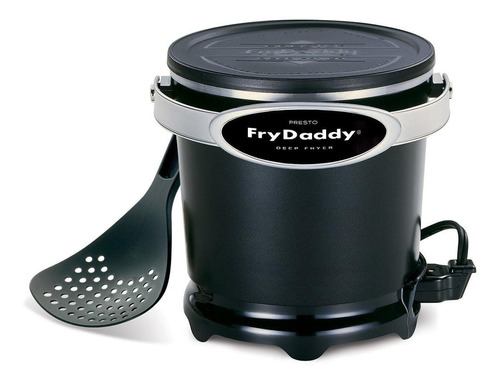 Freidora Presto FryDaddy 05420 1L negra 120V