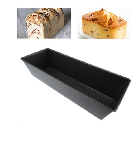Molde Rectangular Para Pan D Caja, Cake Acero De Carbono 36c