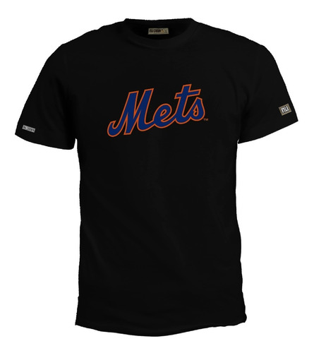 Camiseta 2xl - 3xl New York Mets Logo Beisbol Hombre Zxb