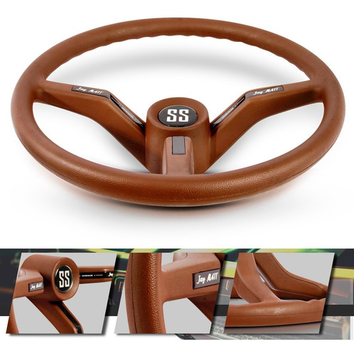 Volante Opala Ss 78 A 92 Caravan 78 A 92 c -10 78 89 Marrom