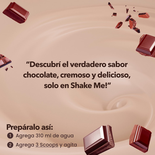 Vivri Shake Me! Royal Chocolate Sustituye La Comida