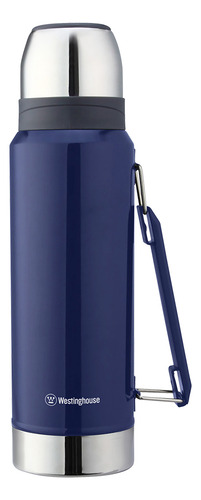 Termo Westinghouse De Acero Inoxidable De 800ml Color Azul