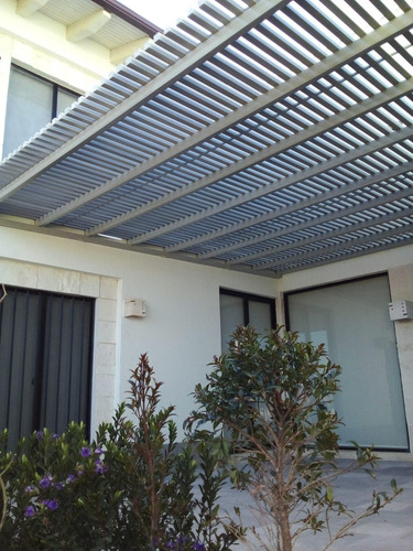 Cuadrado Pérgola Decorativo 2x2 Zeromadera (2 Pzas 1.5mts) Color Gris