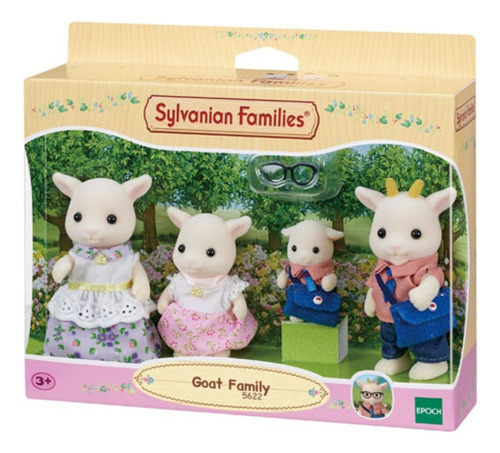  Sylvanian Families Familia De Cabras Ternurines Calico 