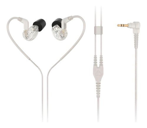 Fone De Ouvido Behringer Sd251-cl In Ear Retorno Branco Luz Sem