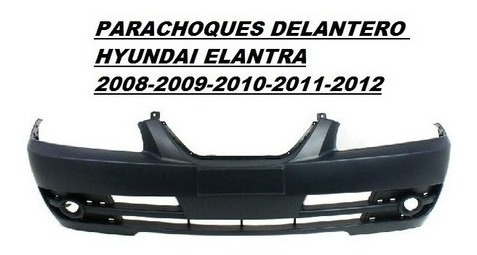 Parachoques Delantero Hyundai Elantra 2008 2009 2010 