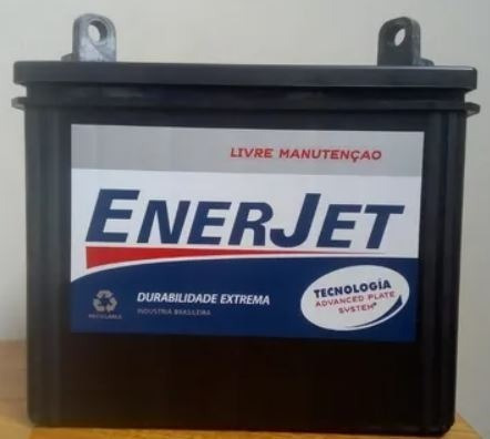 Batería Enerjet  Tractorcito Pasto 12v 27ah 18 Meses Garant