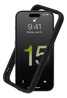 Funda Para Celular iPhone 15 Pro Rhinoshield Color Negro