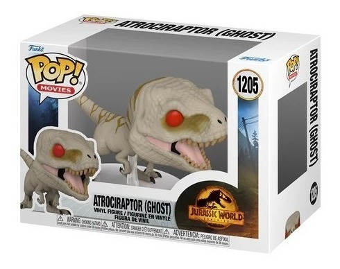 Funko Pop Movies: Jurassic World : Atrociraptor Ghost