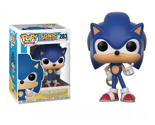 Imagen 2 de 5 de Figura de acción Funko Sonic Sonic With ring 20146 de Funko Pop! Games