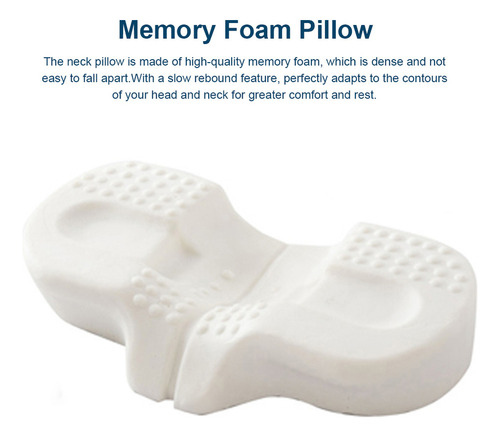A Almohada Para Cuello Y Cabeza De Cama, Ortopédica Para