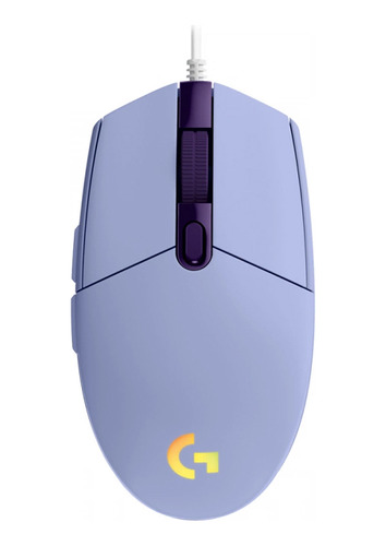 Mouse Logitech G203 Gaming Lightsync Lila 