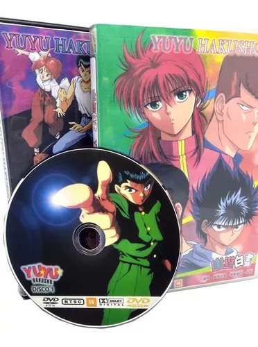 Dvd Yuyu Hakusho Completo Dublado + Filmes + Ovas + Extras