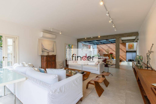 Casa À Venda Na Rua Ubiracica. 234 M², Fino Acabamento, Rodeada Por Jardim, Quintal, Área Gourmet, Edícula, 3 Suítes E 4 Vagas. Alto De Pinheiros - Ca0952