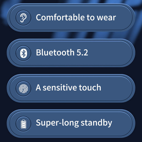 Fone De Ouvido Bluetooth Sem Fio Atrás Da Orelha Bluetooth