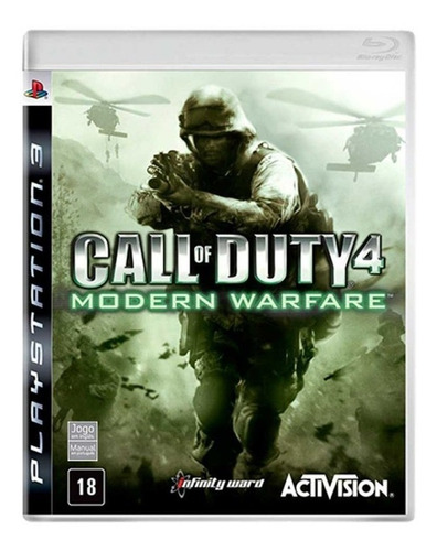 Jogo Call Of Duty Modern Warfare 4 Ps3 Fisica Lacrado Nfe