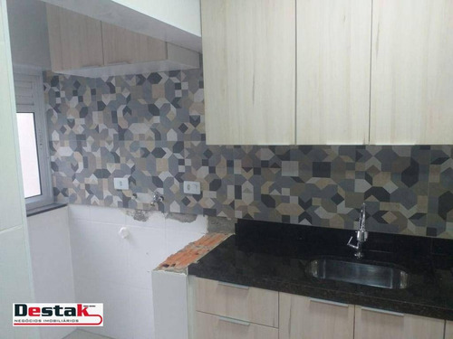 Imagem 20 de 30 de Ótimo Apartamento Bairro Utinga Santo André, 55 Metros. - Ap3130