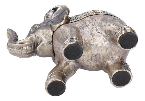 Cenicero Para Puros, Elefante A Prueba De Viento, Metal