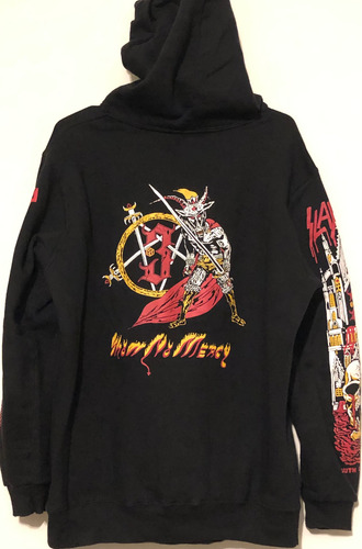 Buzo Hoodie Slayer- Thrash-heavy -skate/ Cmmty-limited (Usado)