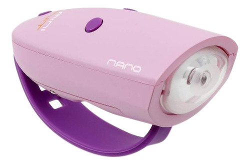 Luz Bicicleta Infantil 3 Funciones Rosa/morado Hornit Color Rosa