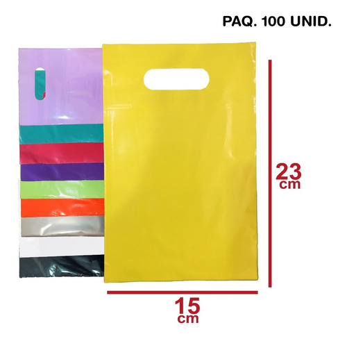 Bolsas Boutique  15x23 - Paq. 100uni. - Iva Incluido