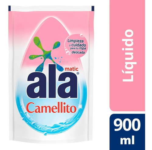 Ala Camellito Ropa Fina Matic Ph Neutro Doy Pack 900ml