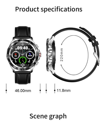 Reloj Smartwatch Nx1 Mujer Hombre Para AndroidiPhone