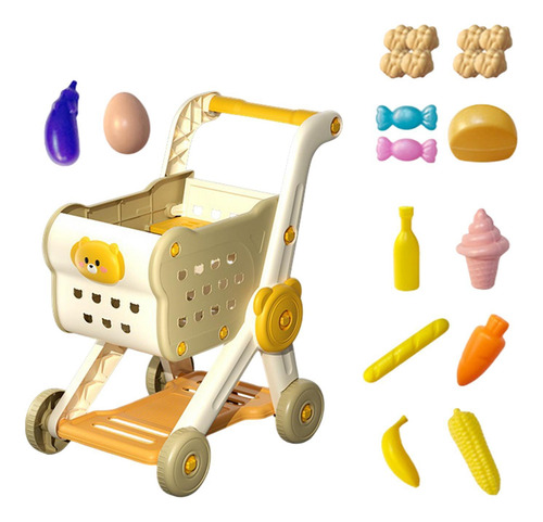 Carrito De Compras Para Niños Finge Cart De Comestibles