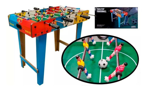 Futbolito En Madera Juego Para La Familia