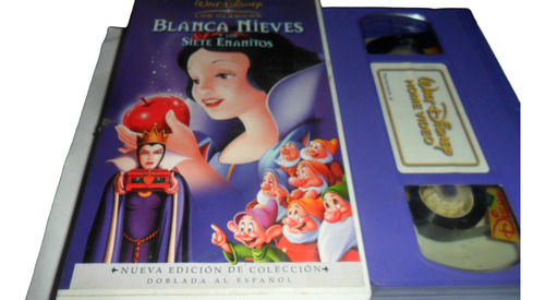 Vhs Blanca Nieves Y Los Siete Enanos 