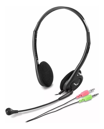 Auricular Genius Hs-200c C/microfono 3.5mm Plug