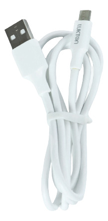 Cabo Carregamento Turbo Usb Tipo C Branco 1 Mt Resistente