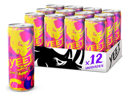 Bebida Vitamínica Yeet Power Drink Variedades 24 Unidades