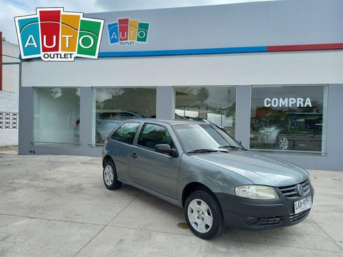 Volkswagen Gol Power 2009 Gris Oscuro 3 Puertas