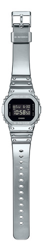 Reloj Casio G-shock Moda Modelo: Gm-5600ym-8cr Correa Gris