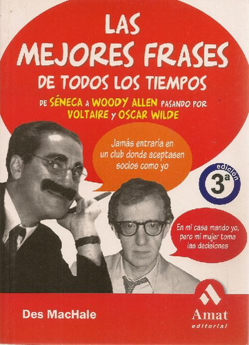 Libro Las Mejores Frases De Todos Los Tiempos De Des Machale