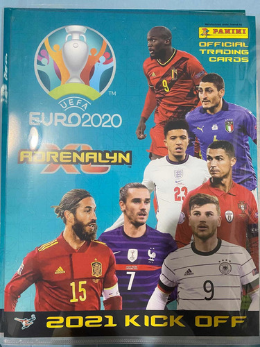 Euro 2020 Kick Off 2021 Adrenalyn Tarjetas