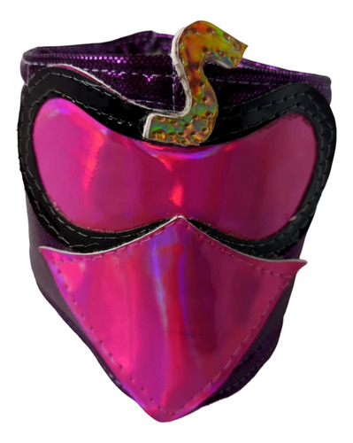 Llavero Mini Máscara Lady Shani - Lucha Libre Mexicana