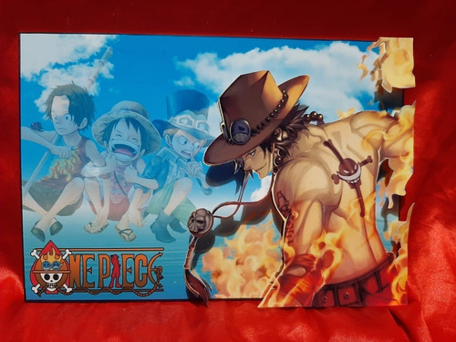 Cuadros De Madera  3d One Piece 7