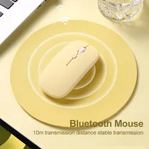 Comprar Ratón Inalámbrico Bluetooth Para iPad, Portátil, Tableta, Ra Color Blanco